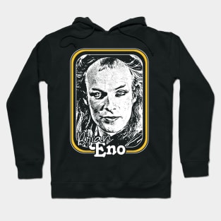 Brian Eno / Retro Fan Art Design Hoodie